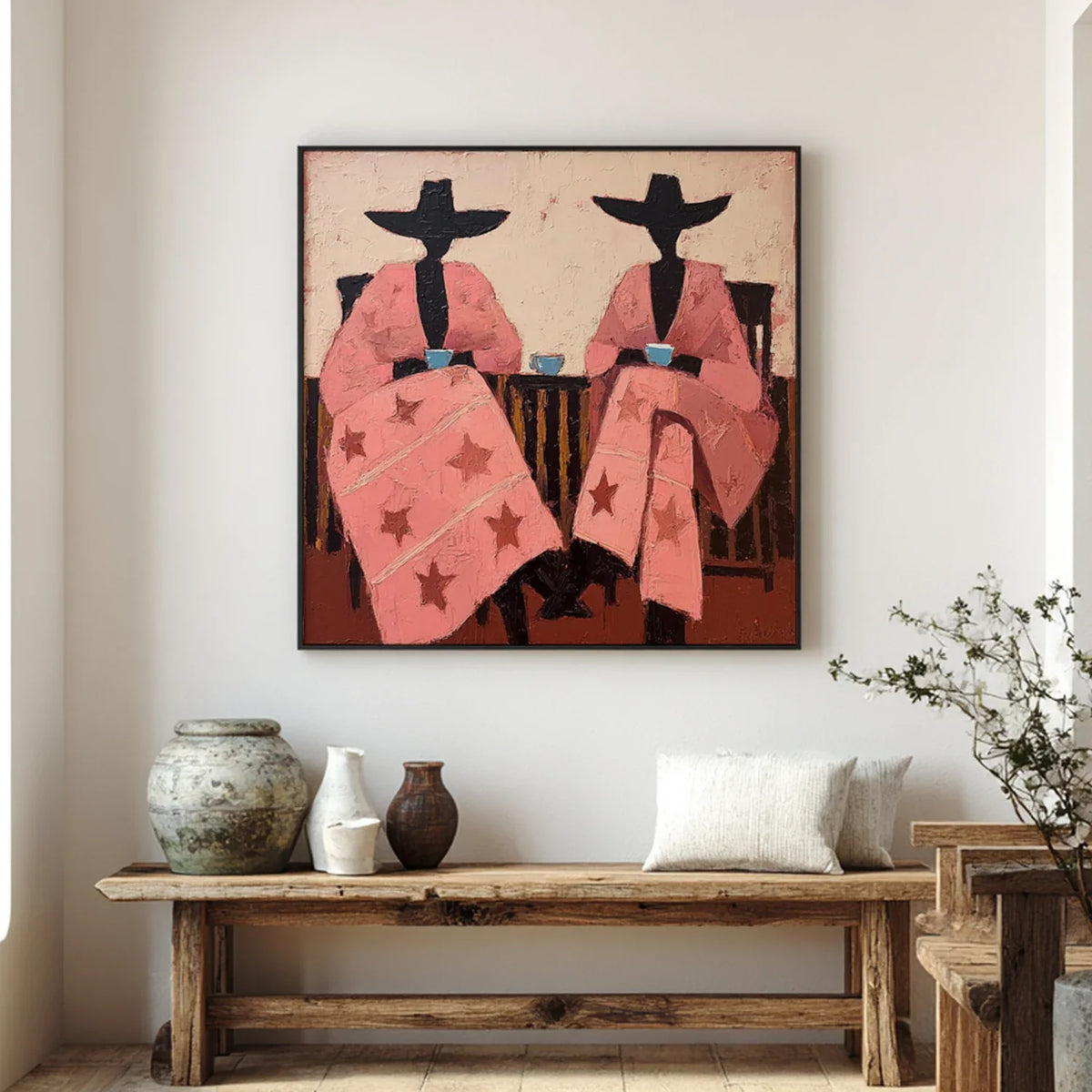 Vintage Americana Art | Leisurely Companion