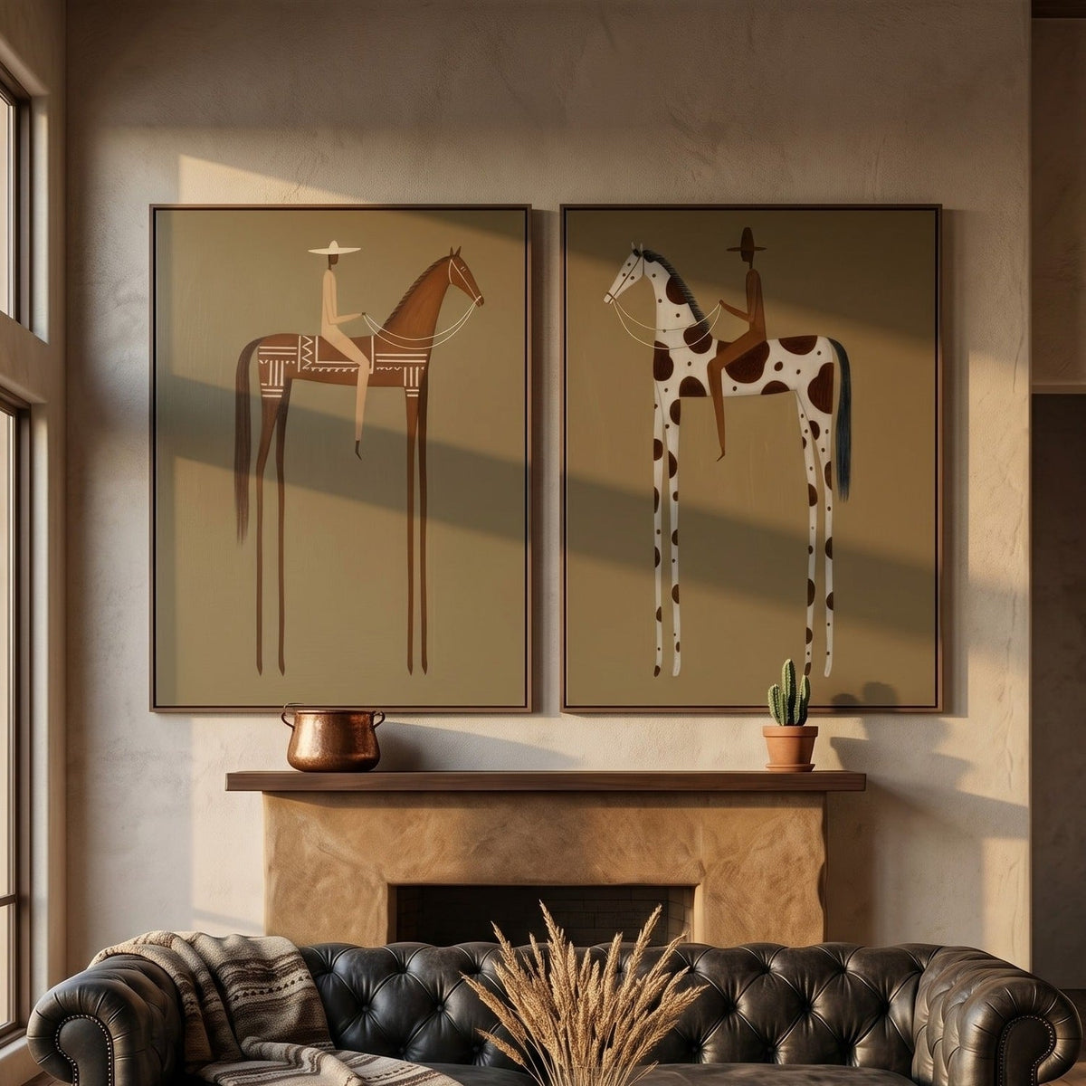Vintage Americana Art | Silent Journey