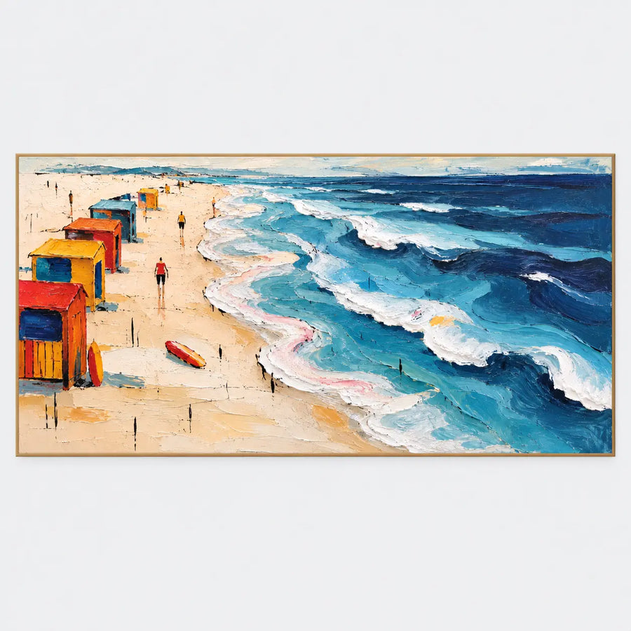 Beach Art | Cabins Along the Break