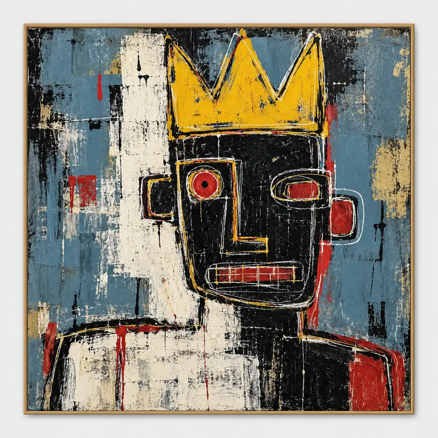 Expressionist Art | One Red Eye Under a Crown
