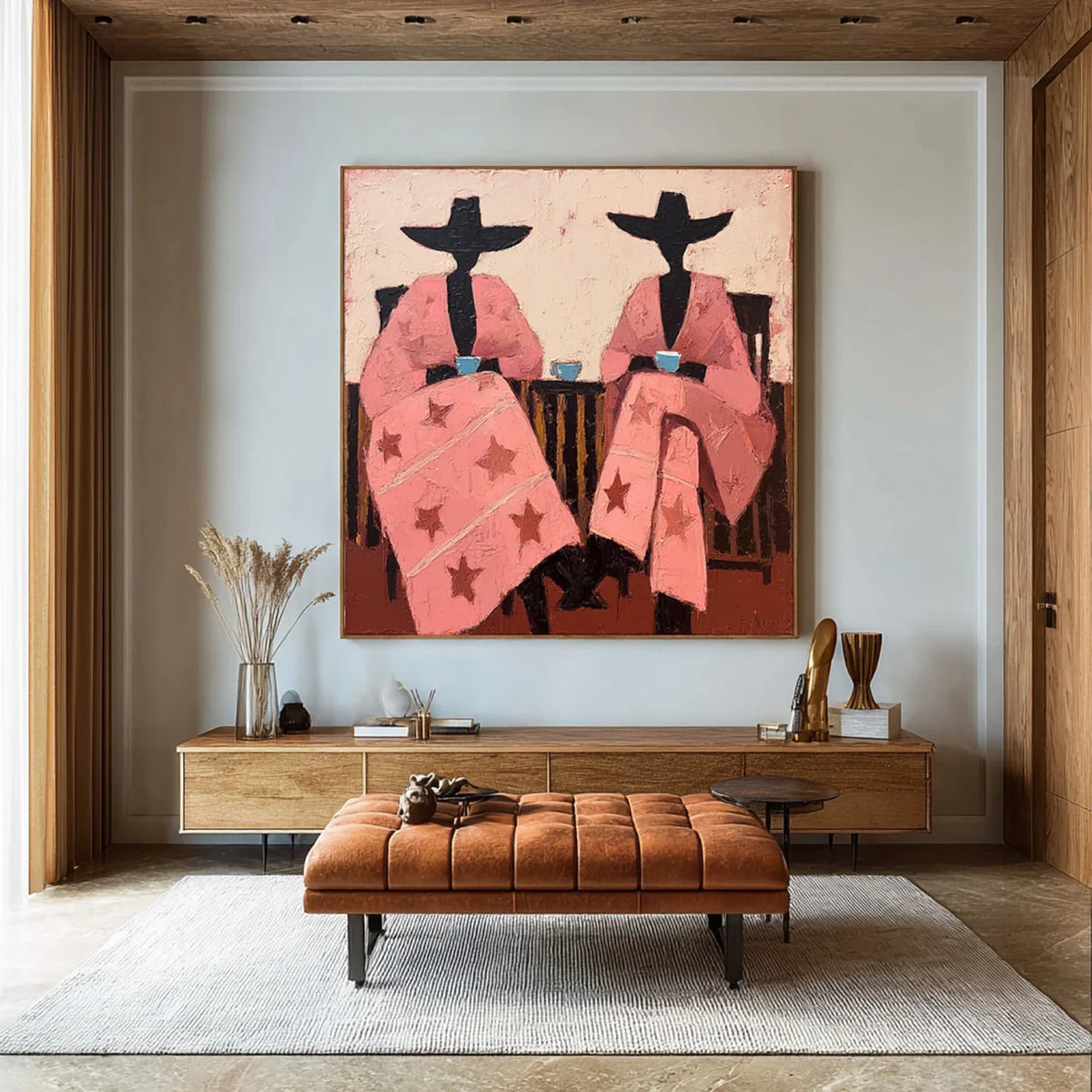 Vintage Americana Art | Leisurely Companion