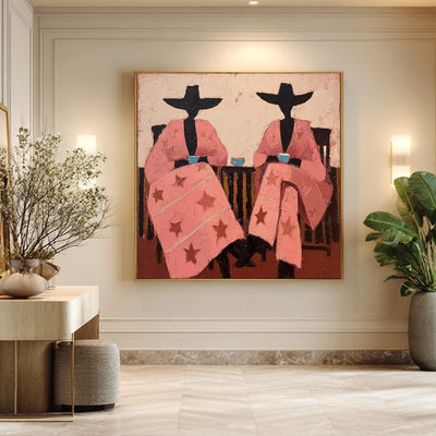 Vintage Americana Art | Leisurely Companion