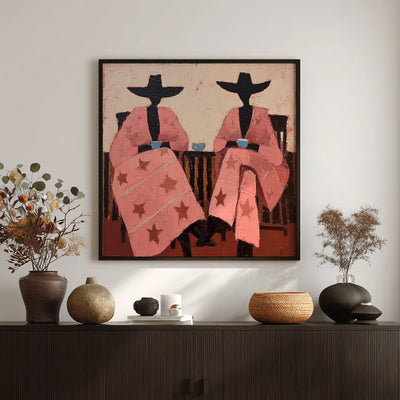Vintage Americana Art | Leisurely Companion