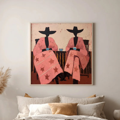 Vintage Americana Art | Leisurely Companion
