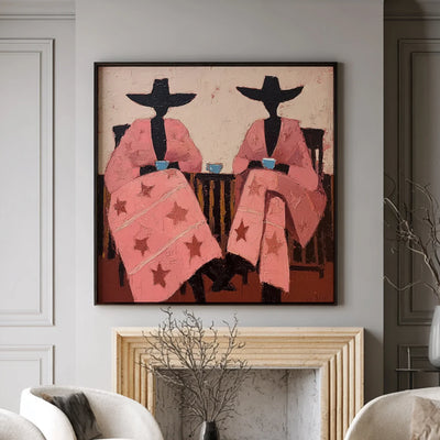 Vintage Americana Art | Leisurely Companion