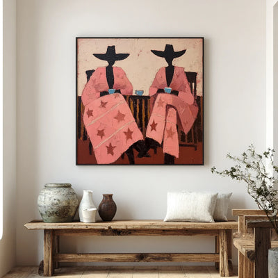Vintage Americana Art | Leisurely Companion