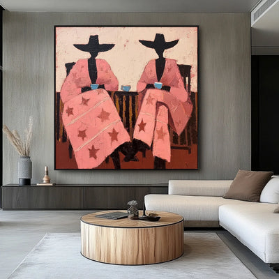 Vintage Americana Art | Leisurely Companion