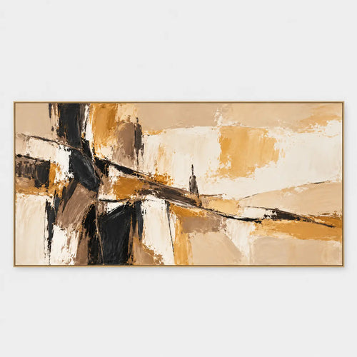 Abstract Art | A Dark Seam Through Sand