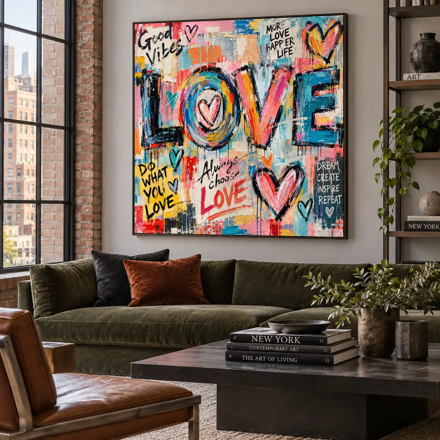Graffiti Art | A Heart Inside the O