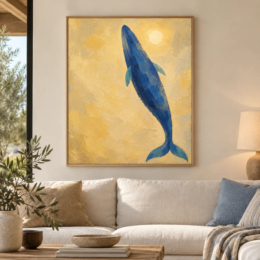 Modern Art | A Whale Toward the Sun