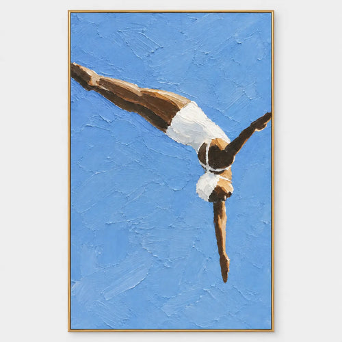 Figurative Art | Arc into Blue