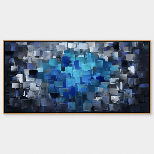Abstract Art | Azure at the Center