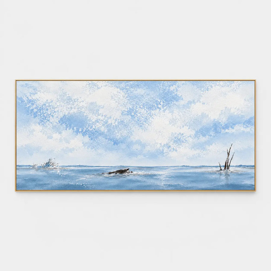 Landscape Art | Branches in the Winter Expanse