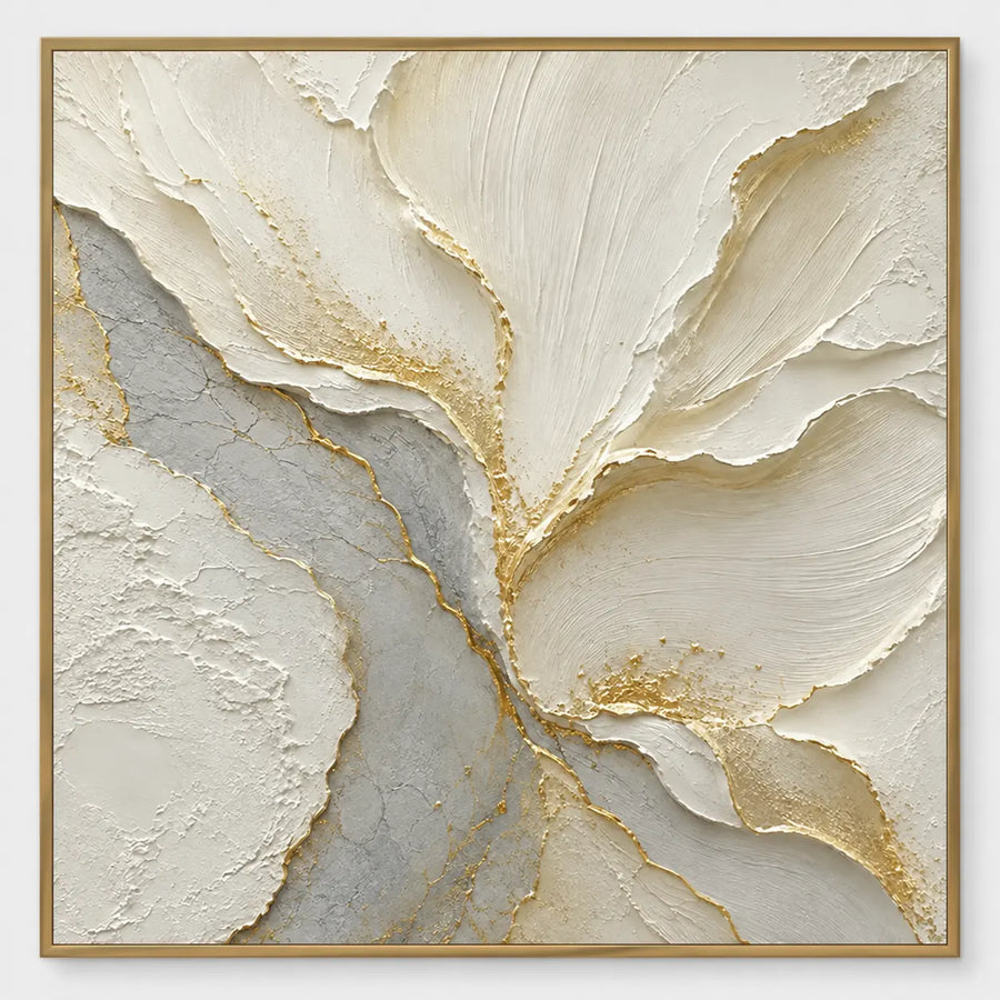Textured Art | Gilded Faultlines