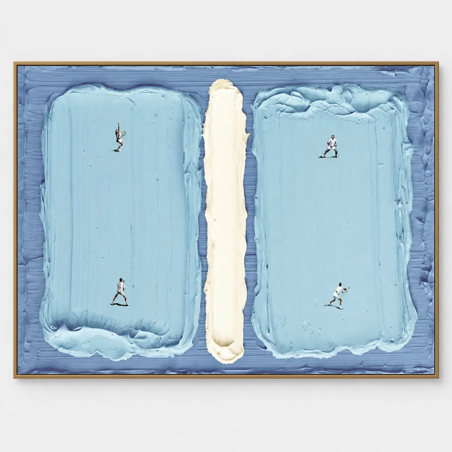 Tennis Art | Courts in Parallel