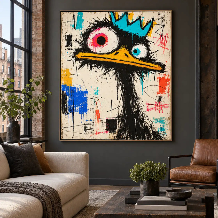 Graffiti Art | The Bird with Unequal Eyes