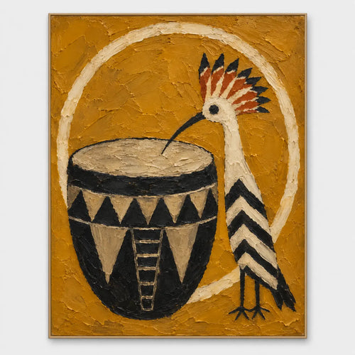 Modern Art | The Crested Drummer