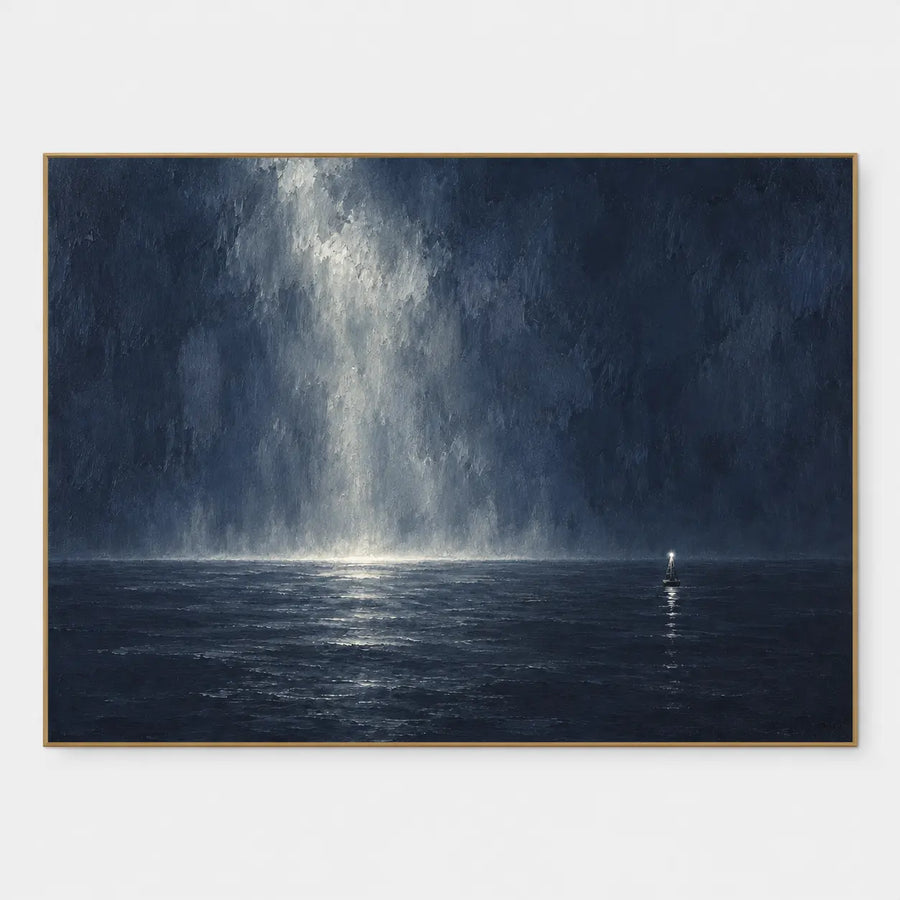 Seascape Art | The Small Light Offshore