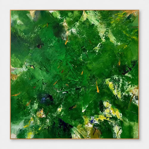 Abstract Art | Verdant Immersion